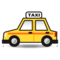 Taxi emoji on Emojidex